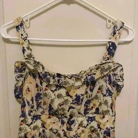 Anthropologie Moulinette Soeurs Silk Maxi Dress - Picture 3 of 13